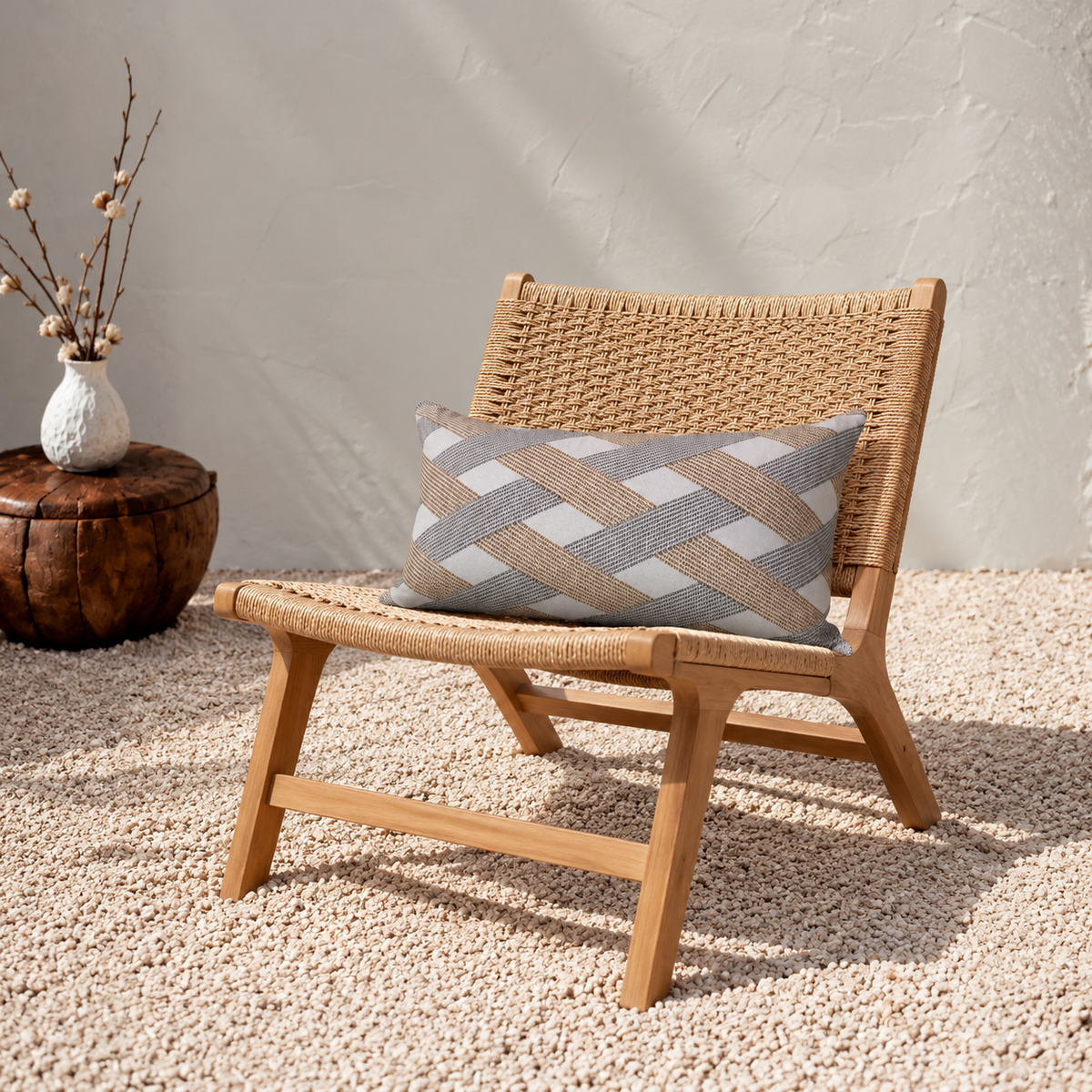Outdoor Pillow Cover 12" x 20" - Jumeirah 2060 6/7