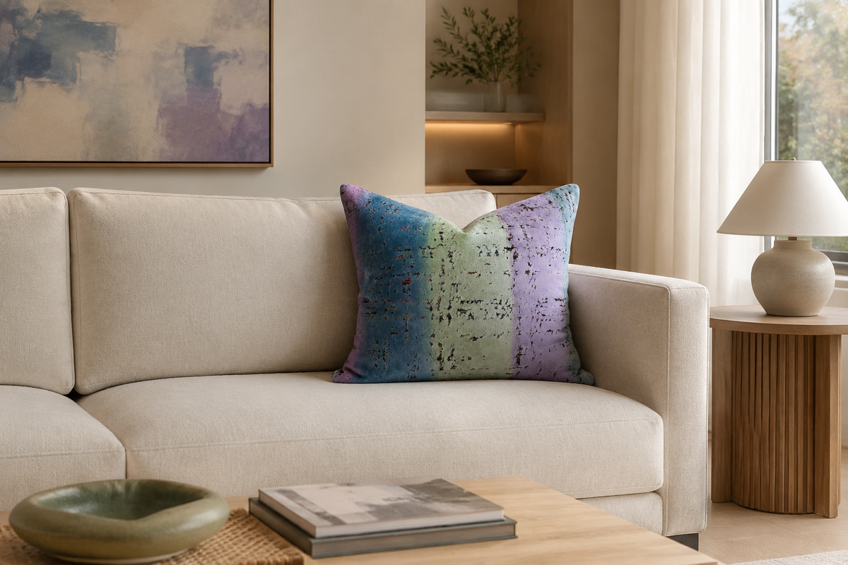 Square Pillow Cover 20" x 20" - Montmarte FDG 2787-01 / Chicago 325