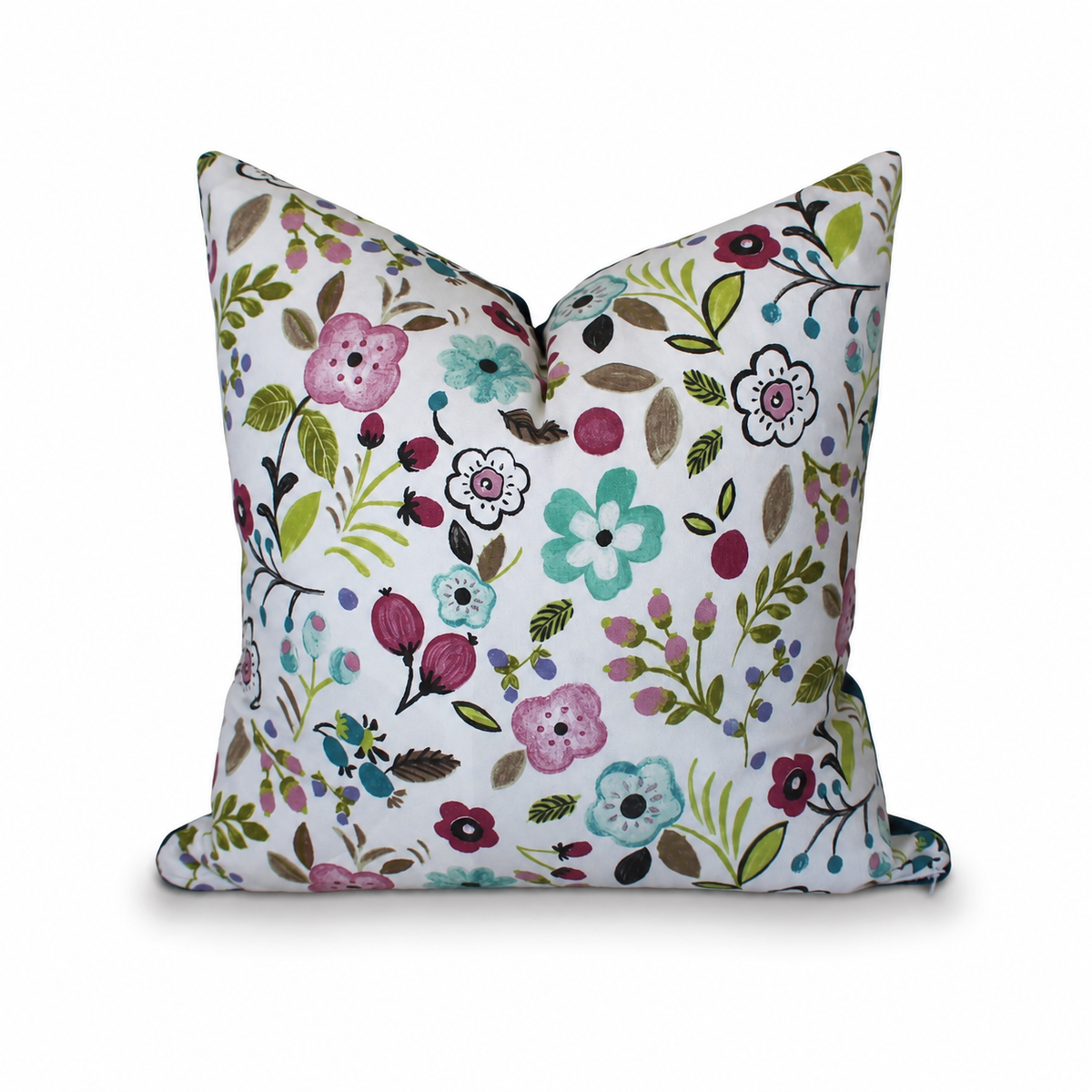 Square Pillow Cover 20" x 20" - Limpopo 6678-3 / Bolzano S10123