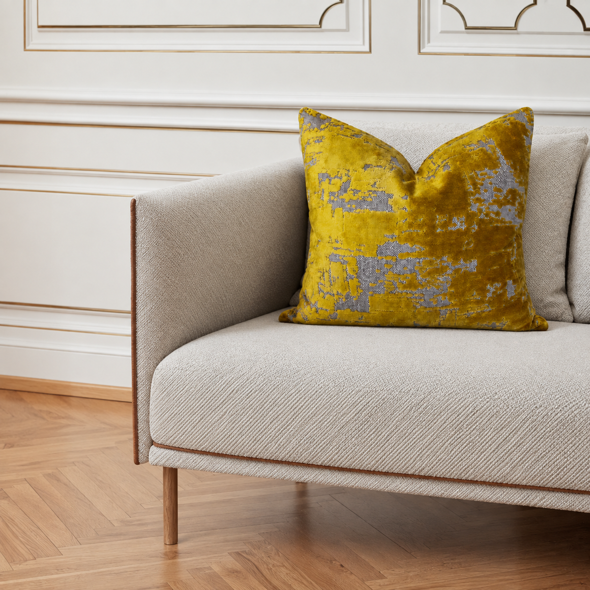 Square Pillow Cover 20" x 20" - Loft G129/01
