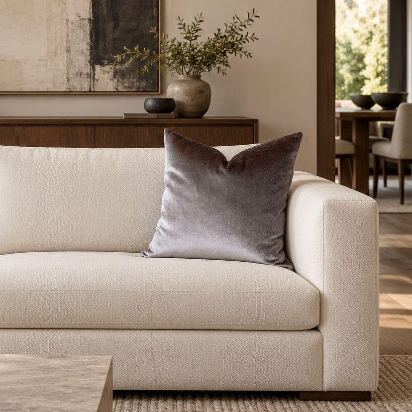 Square Pillow Cover 20" x 20" - Trend - Quarry