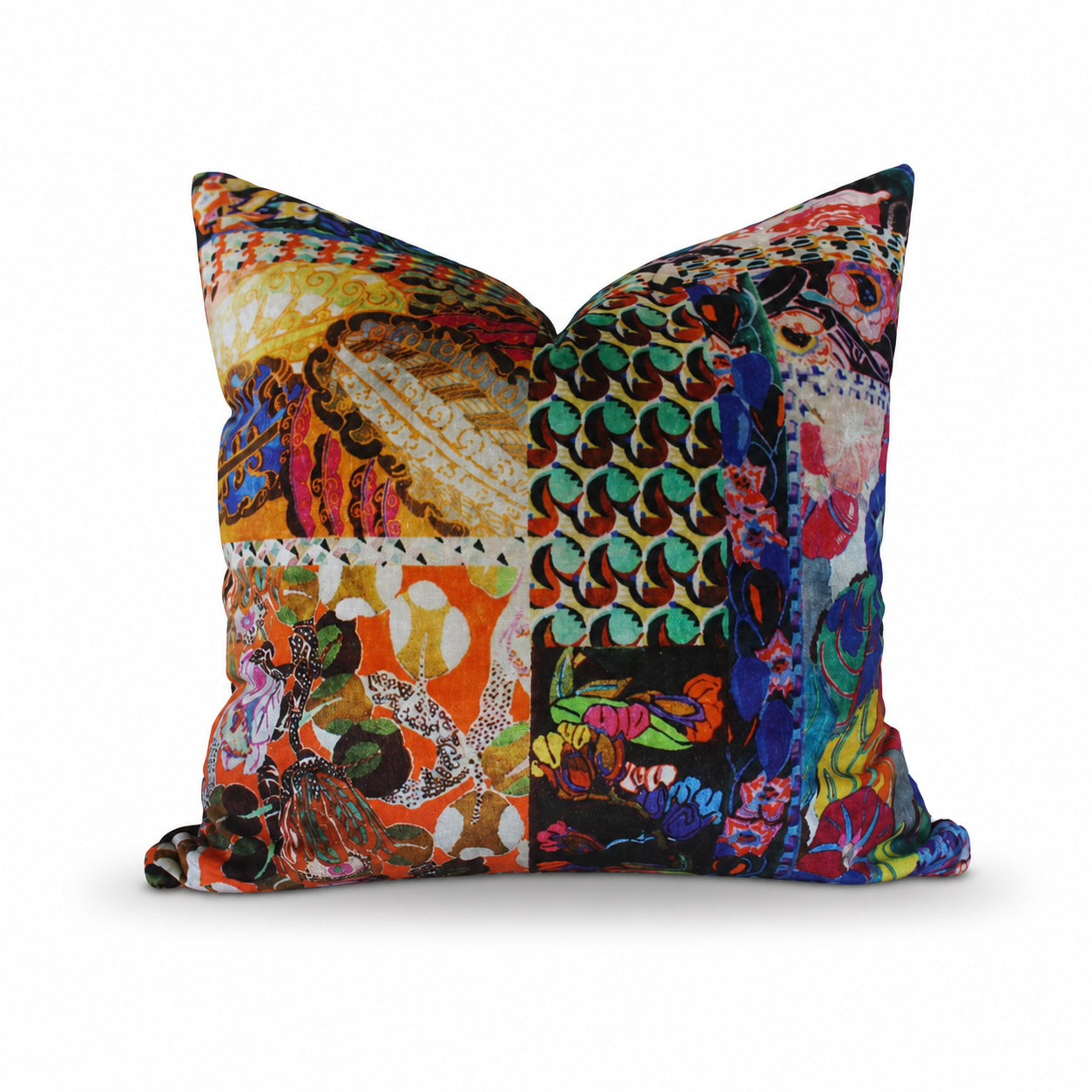 Square Pillow Cover 20" x 20" - Barcelona - Multi / Jimmy 4