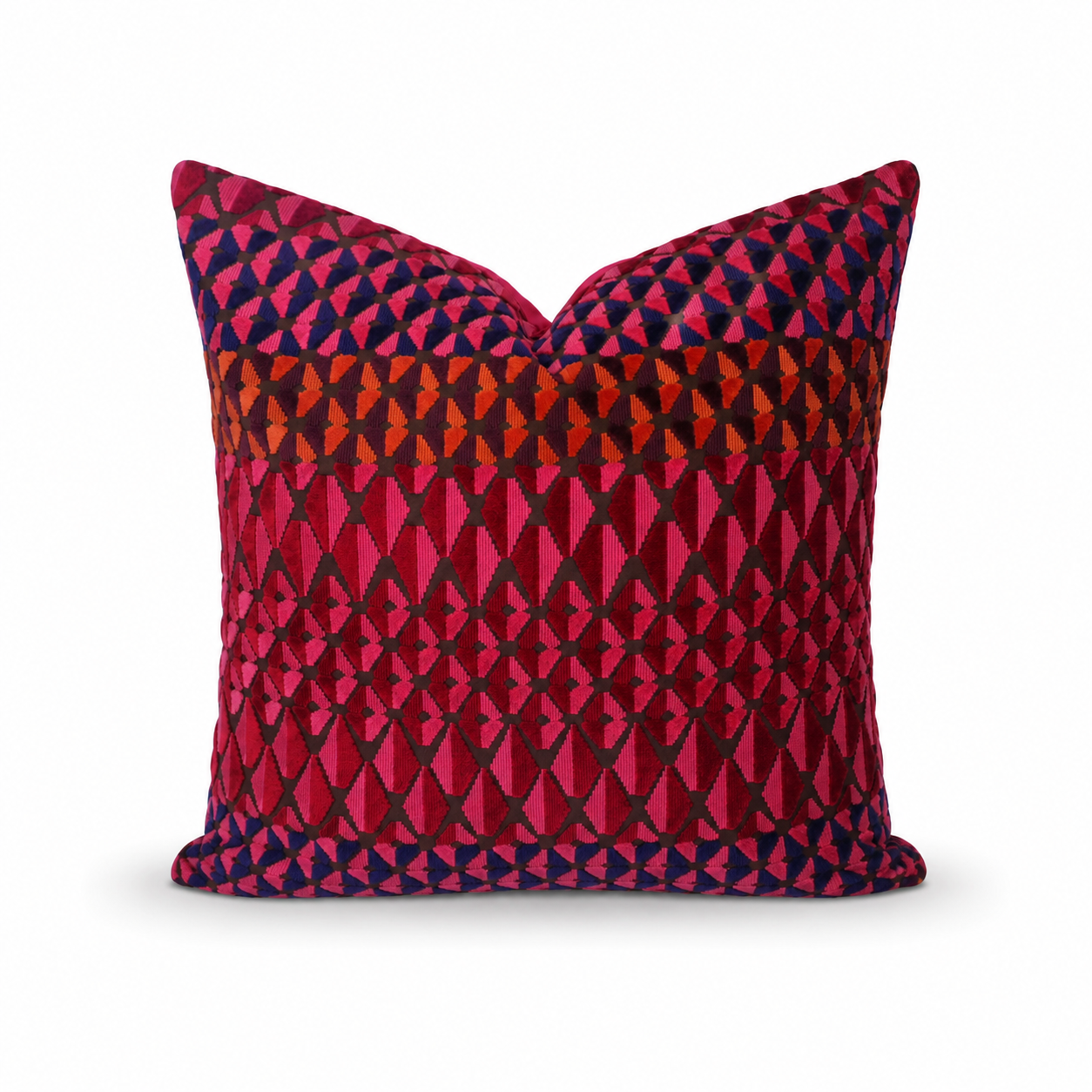 Square Pillow Cover 20" x 20" - Memphis - Smokey / Bolzano S10133