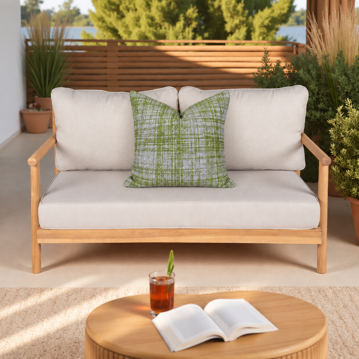 Outdoor Pillow Cover 20" x 20" - Strada / Luchen 51662/2