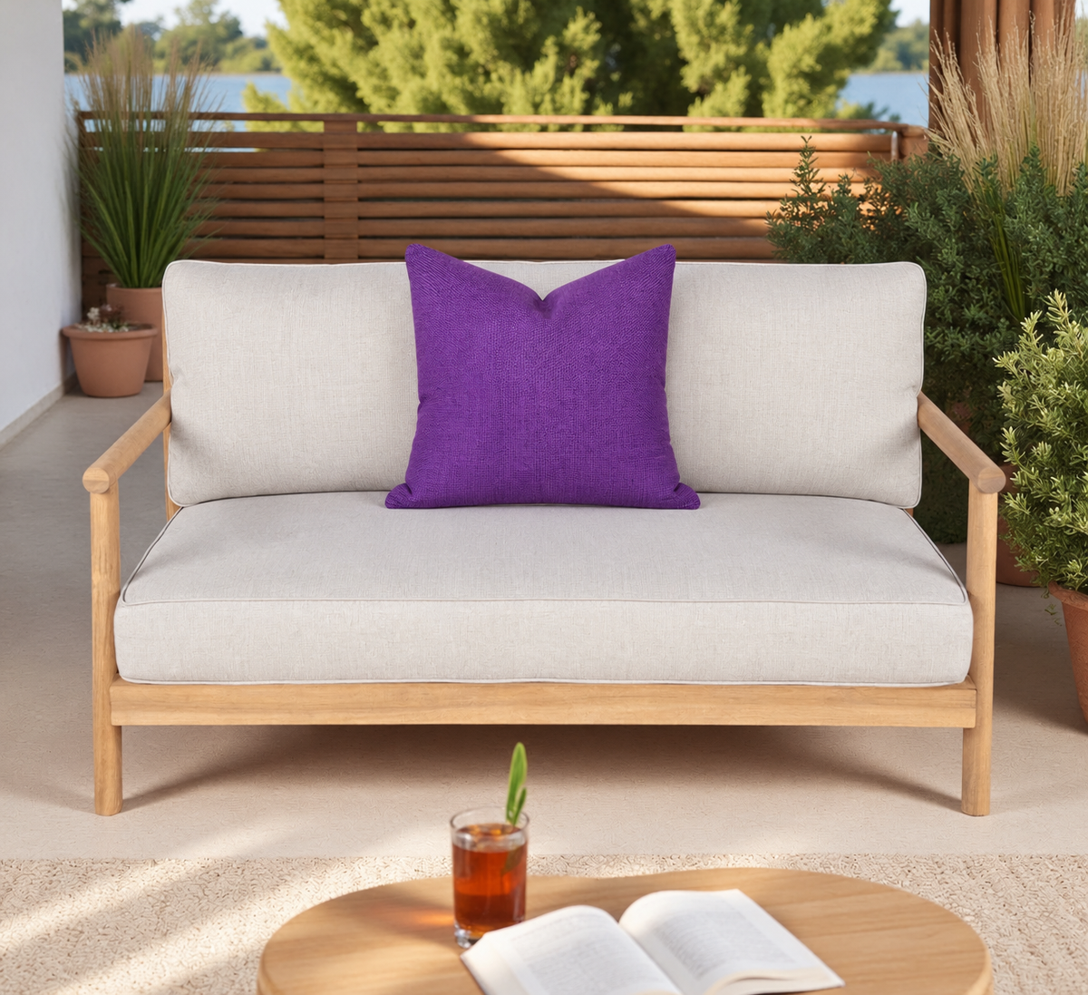 Outdoor Pillow Cover 20" x 20" - Fortezza 4 16/1