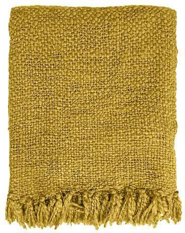 Throw - Mustard yellow