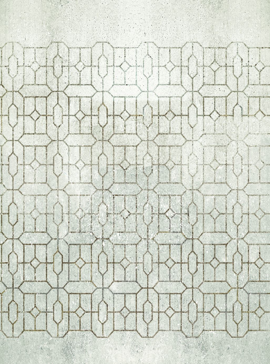 Trellis Celadon/Greige
