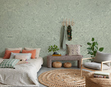 Load image into Gallery viewer, Rosarium Sage/Cream