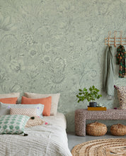 Load image into Gallery viewer, Rosarium Sage/Cream