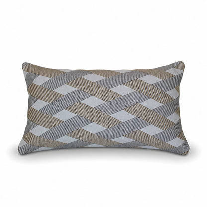 Outdoor Pillow Cover 12" x 20" - Jumeirah 2060 6/7