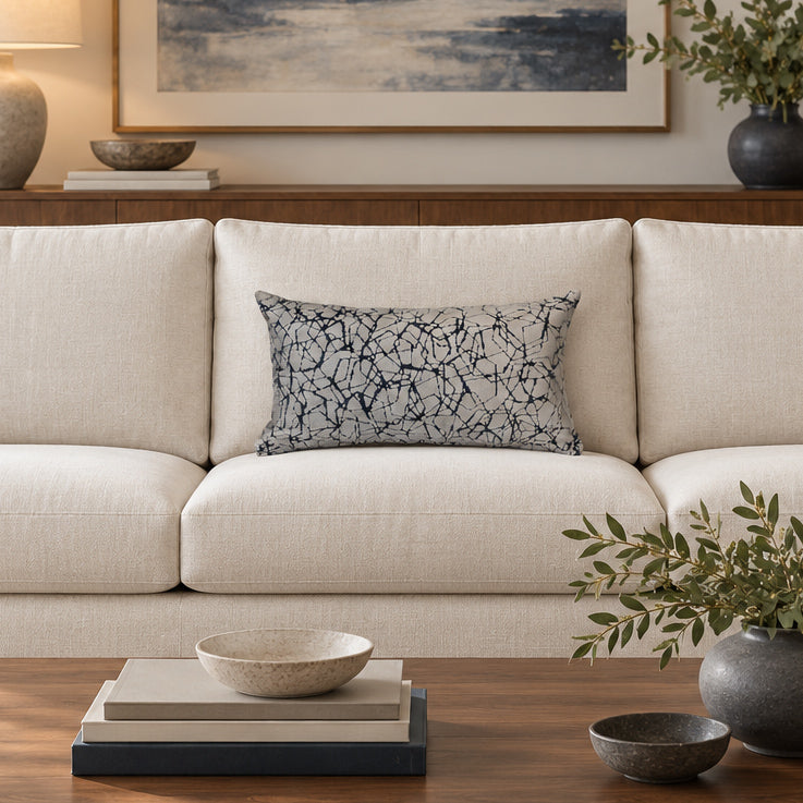 Rectangular Pillow Cover 12" x 20" - Crackle G178/02