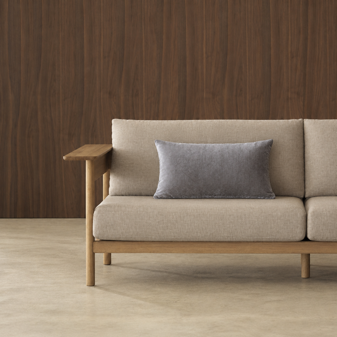 Rectangular Pillow Cover 12" x 20" - Trend - Quarry