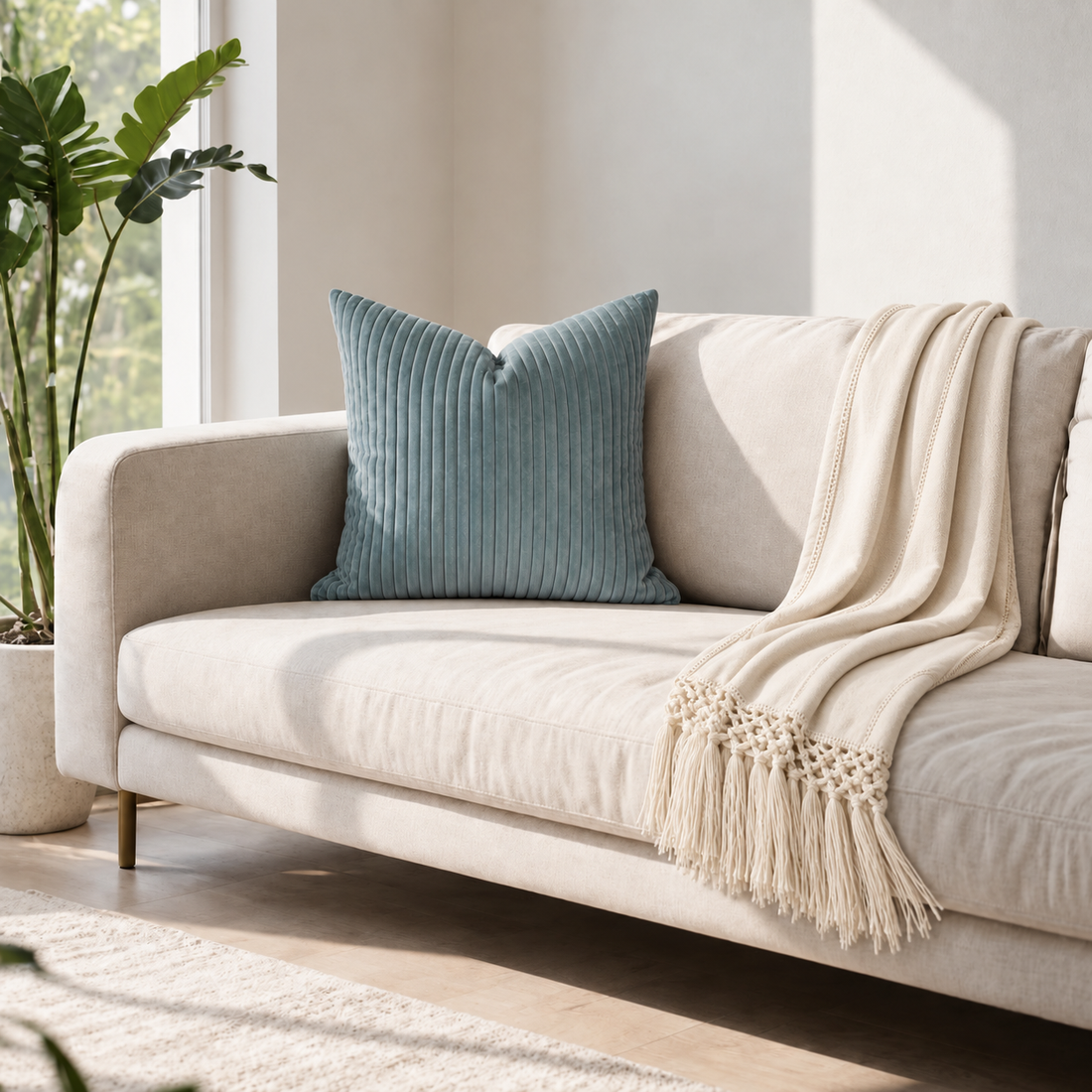 Square Pillow Cover 20" x 20" - Poseidon 006