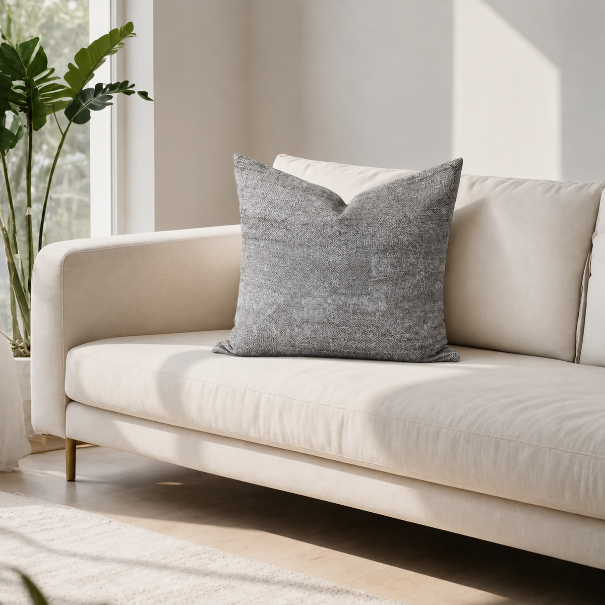 Square Pillow Cover 20" x 20" - Clarice C-2630/4