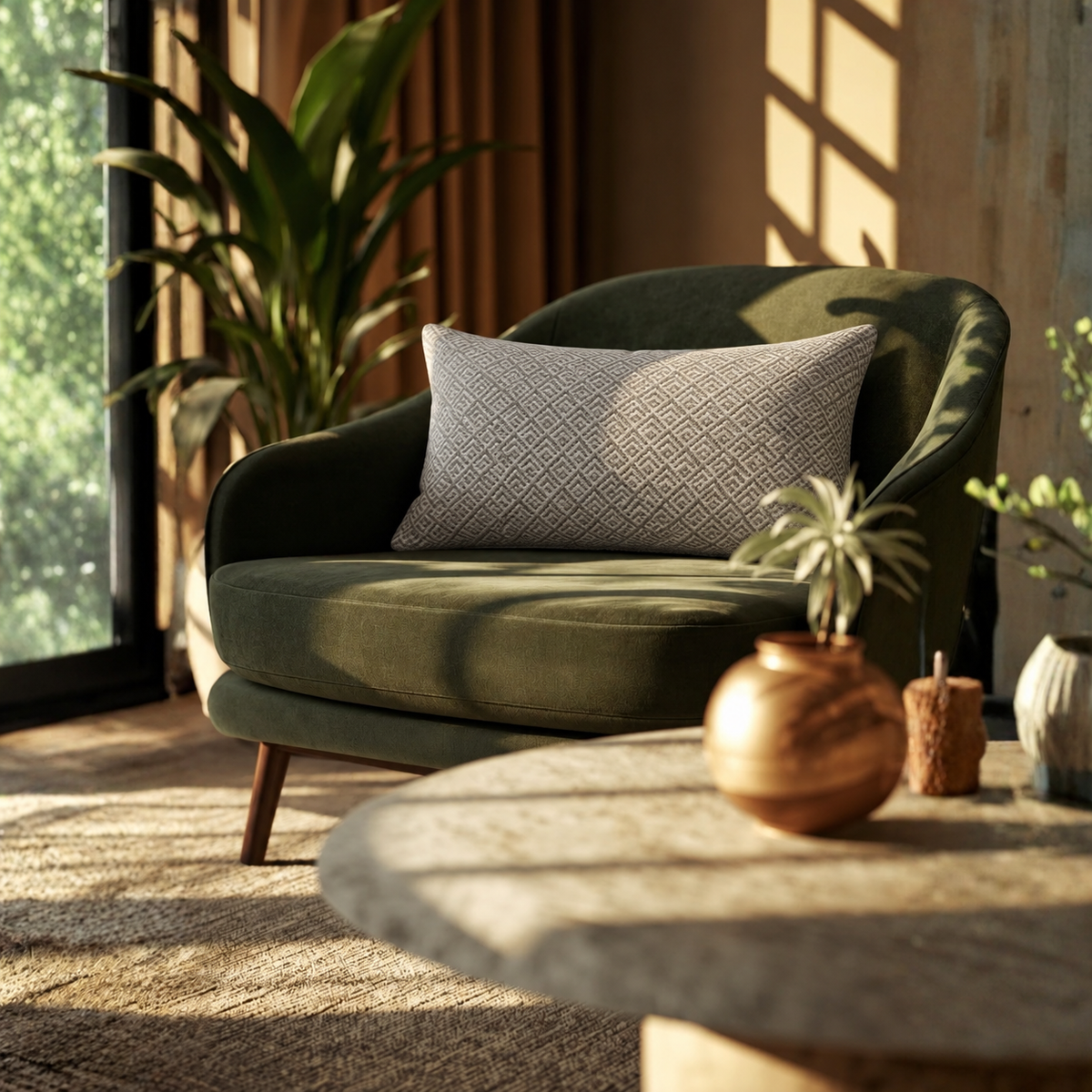 Rectangular Pillow Cover 10" x 20" - Owen