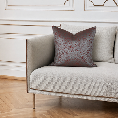 Square Pillow Cover 20" x 20" - Pleiade 3605 16 78 / Valleta Silt