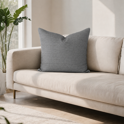Square Pillow Cover 20" x 20" - Sabre- Bone 02