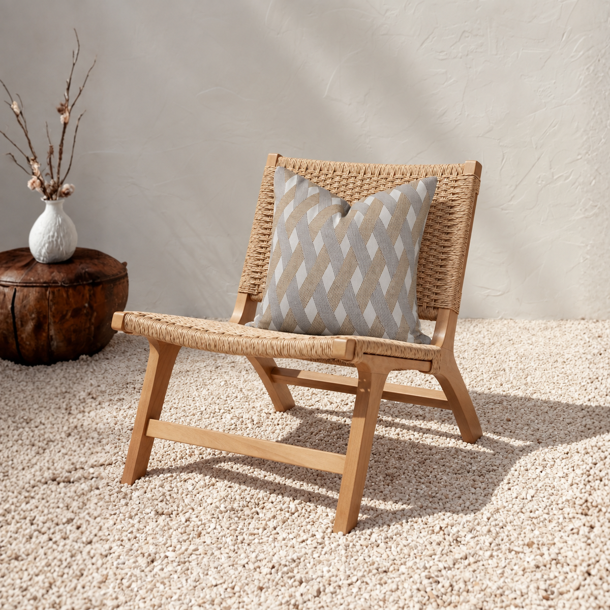 Outdoor Pillow Cover 20" x 20" - Jumeirah 2060 6/4