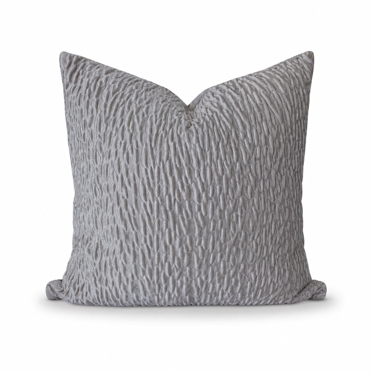 Square Pillow Cover 20" x 20" - Flou G078/03 / Valleta Pumice