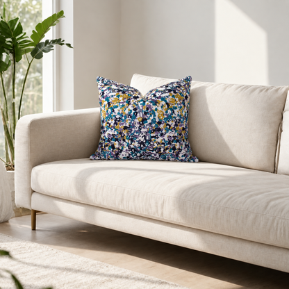 Square Pillow Cover 20" x 20" - Abstract 2 / St-Moritz 11