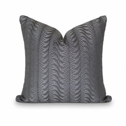 Square Pillow Cover 20" x 20" - Delicate Waves / Fosca 1