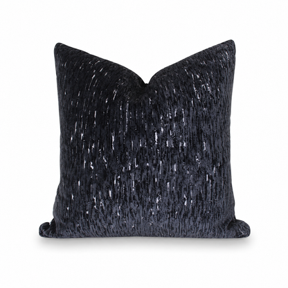 Square Pillow Cover 20" x 20" - Tokio Black / Jimmy 4