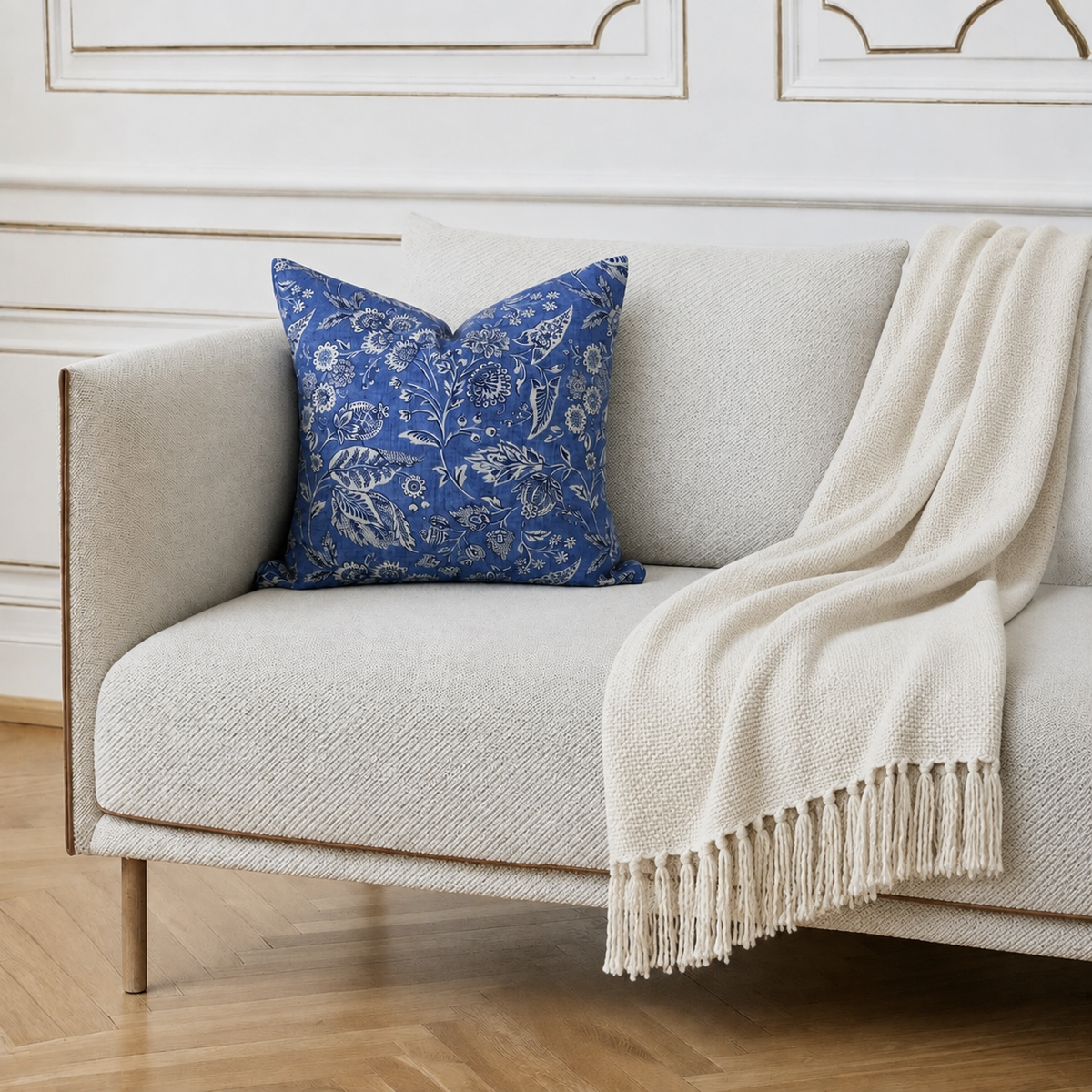 Square Pillow Cover 20" x 20" - Miraflor E-C 