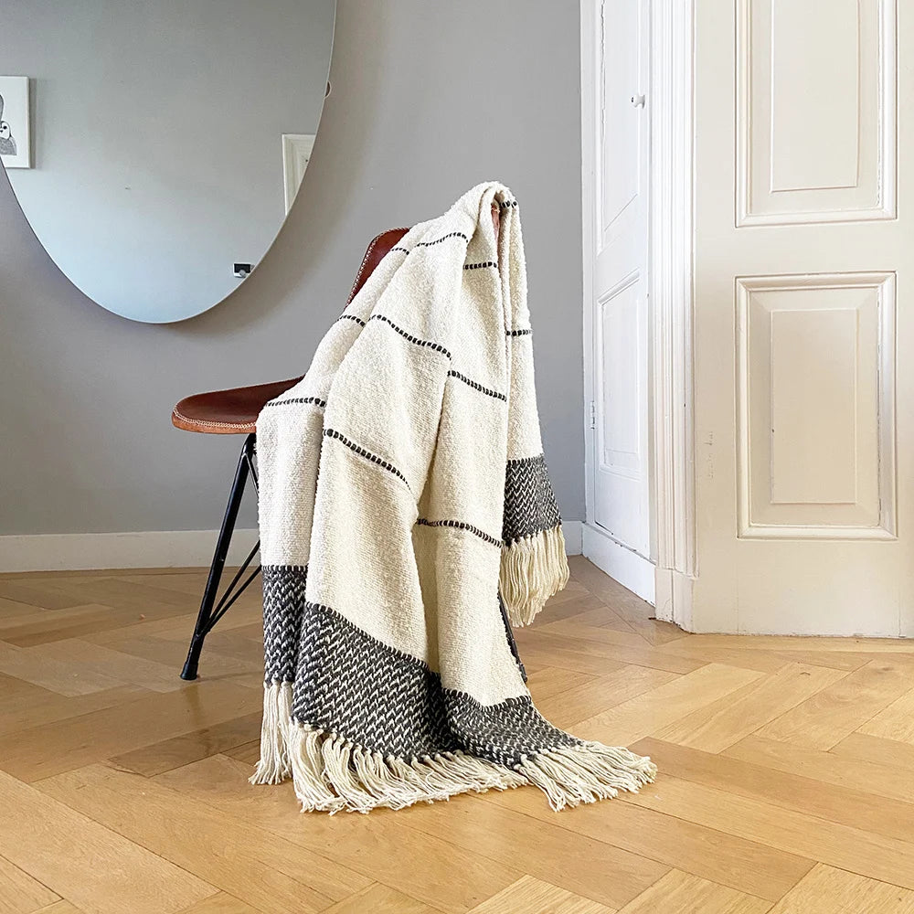 Throw - Berber offwhite
