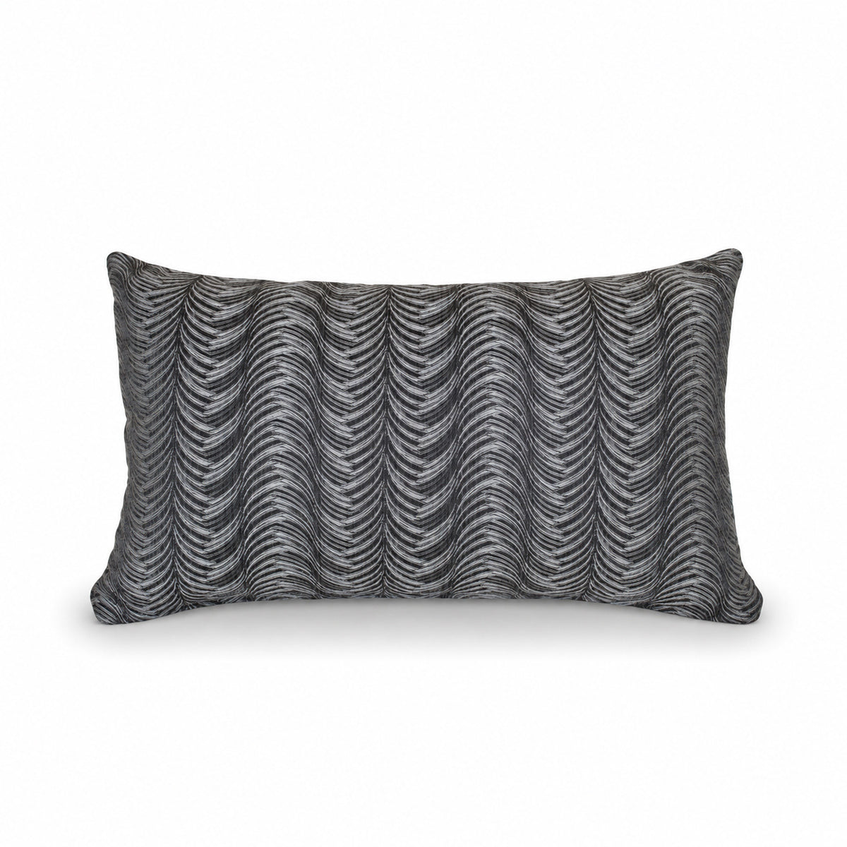 Rectangular Pillow Cover 12" x 20" - Delicate Waves / Fosca 01