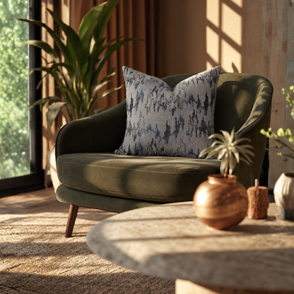 Square Pillow Cover 20" x 20" - Indaba 03 / Warlock