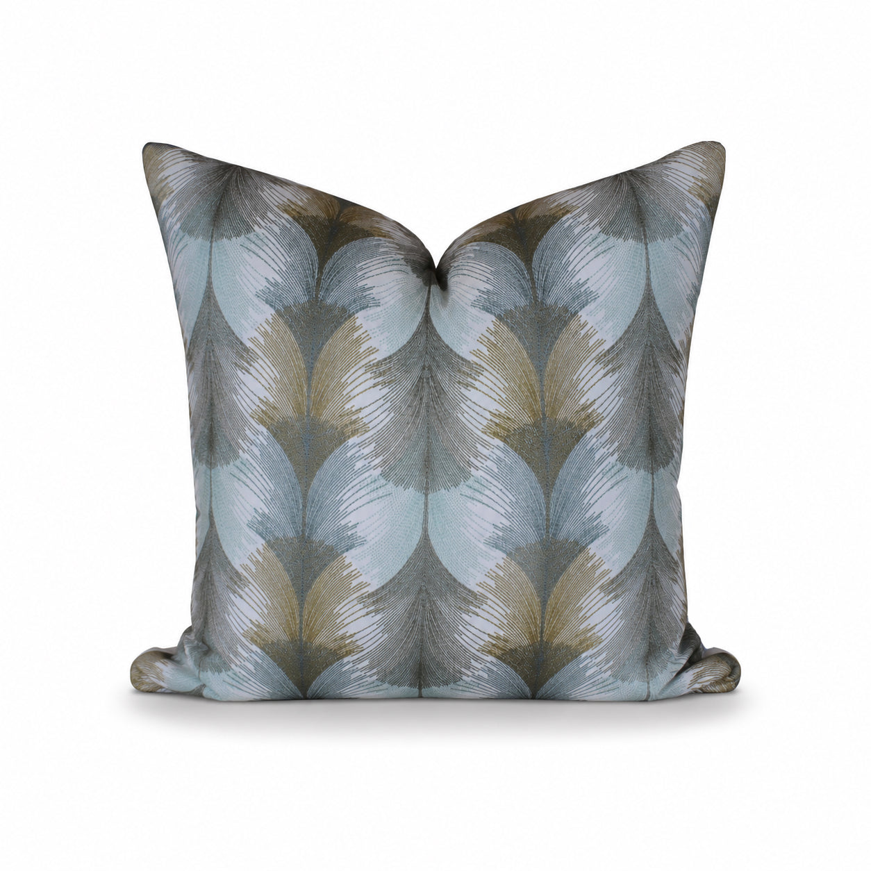 Square Pillow Cover 20" x 20" - Aude 4631 02 37 / Saten Atenas