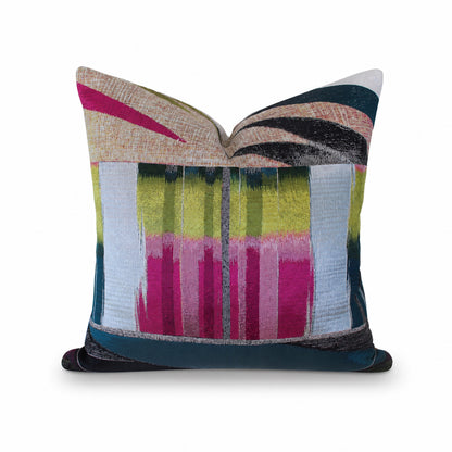 Square Pillow Cover 20" x 20" - Histoires Naturelles - Geisha / Trend Quarry