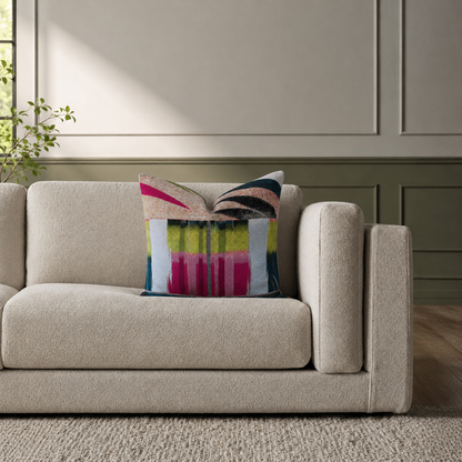 Square Pillow Cover 20" x 20" - Histoires Naturelles - Geisha / Trend Quarry