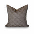 Square Pillow Cover 20" x 20" - Puma 15 / Velvet Chester 52