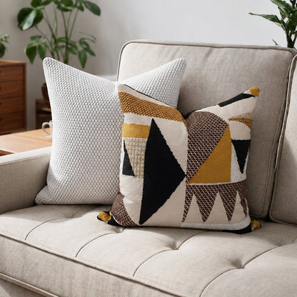Square Pillow Cover 20" x 20" - Escale LZ 869-01 / Jimmy 4