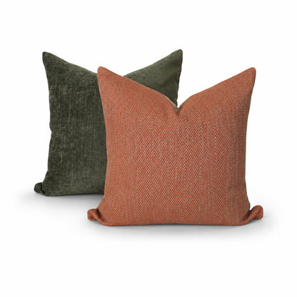 Square Pillow Cover 20" x 20" - Maori Chevron / Isabella 8