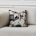 Square Pillow Cover 20" x 20" - Menagerie Velvet - Aqua BP10591-3 / Jimmy
