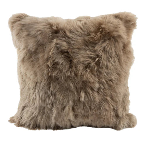 Alpaca Cushion 22"x22" - Taupe