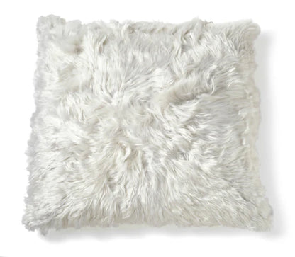 Alpaca Pillow Cover 22"x22" - Ivory