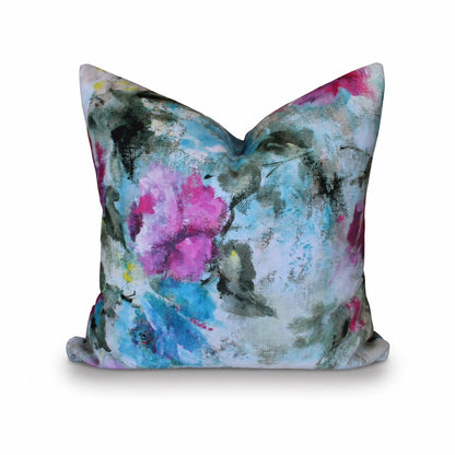 Square Pillow Cover 20" x 20" - Eva 11 / Fosil 144
