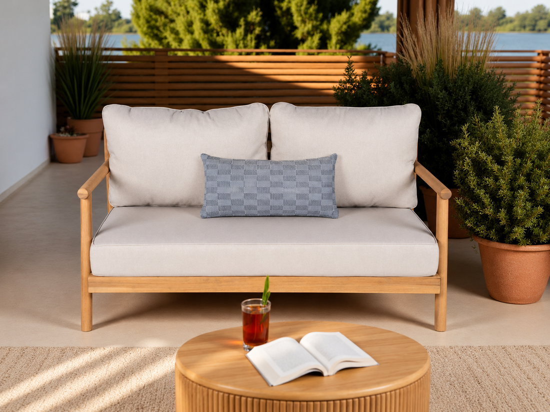 Outdoor Pillow Cover 10" x 20" - Codex TE1285-032-137