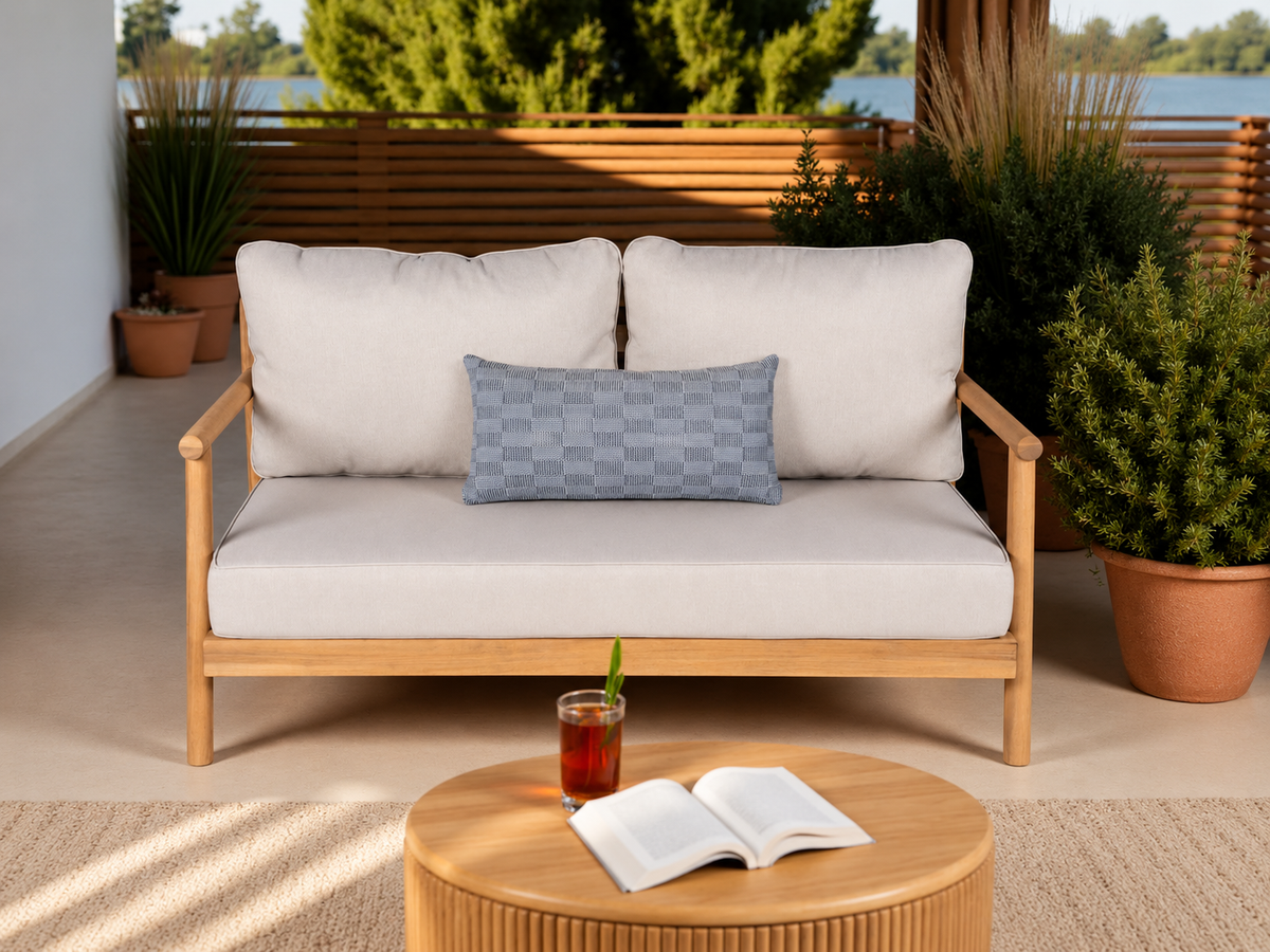 Outdoor Pillow Cover 10" x 20" - Codex TE1285-032-137