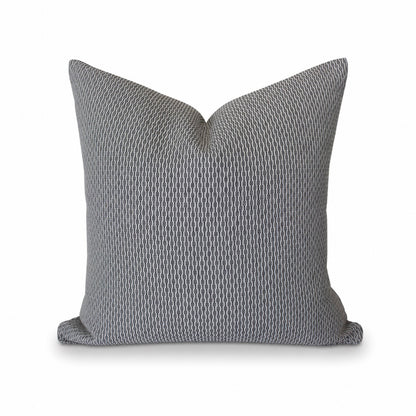 Outdoor Pillow Cover 20" x 20" - Out Rafting - Liquorice 01