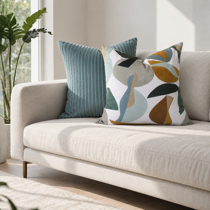 Square Pillow Cover 20" x 20" - Raku Print 3355 02 24