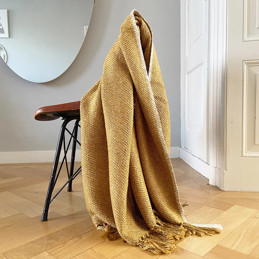 Throw - Honey yellow meele