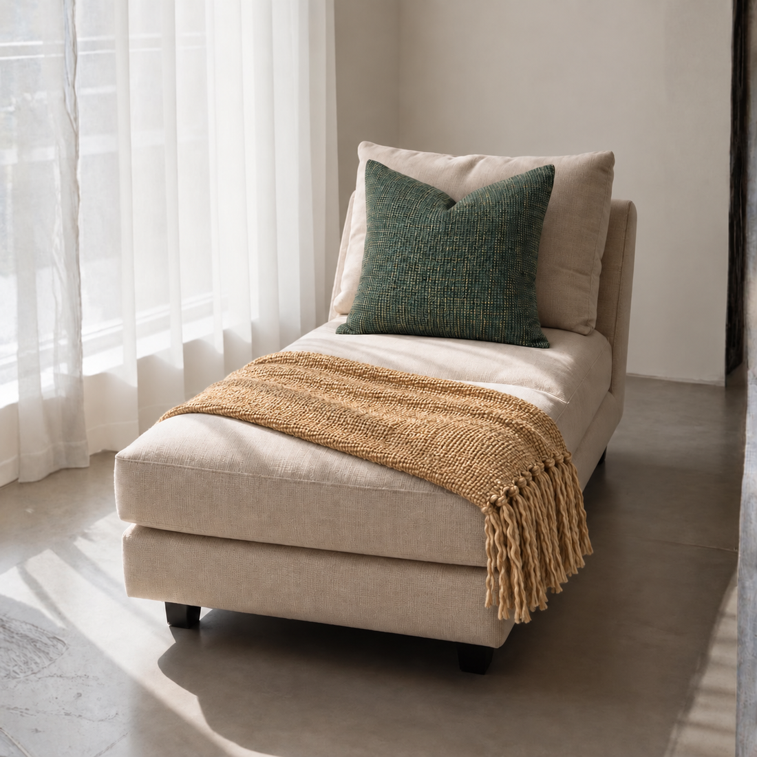 Square Pillow Cover 20" x 20" - Benchmark - Grass 35