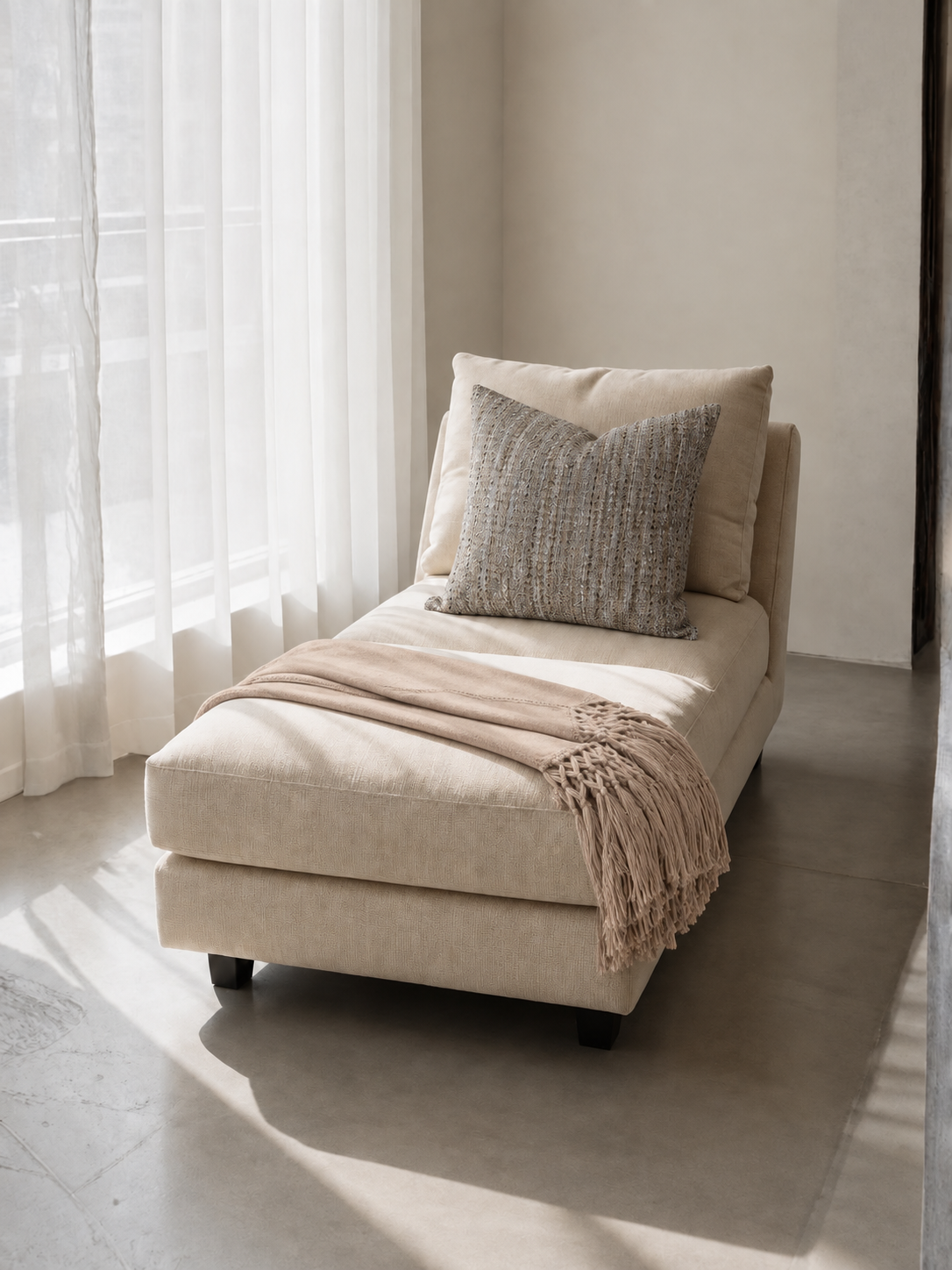 Square Pillow Cover 20" x 20" - Iconic Texture - Neutral