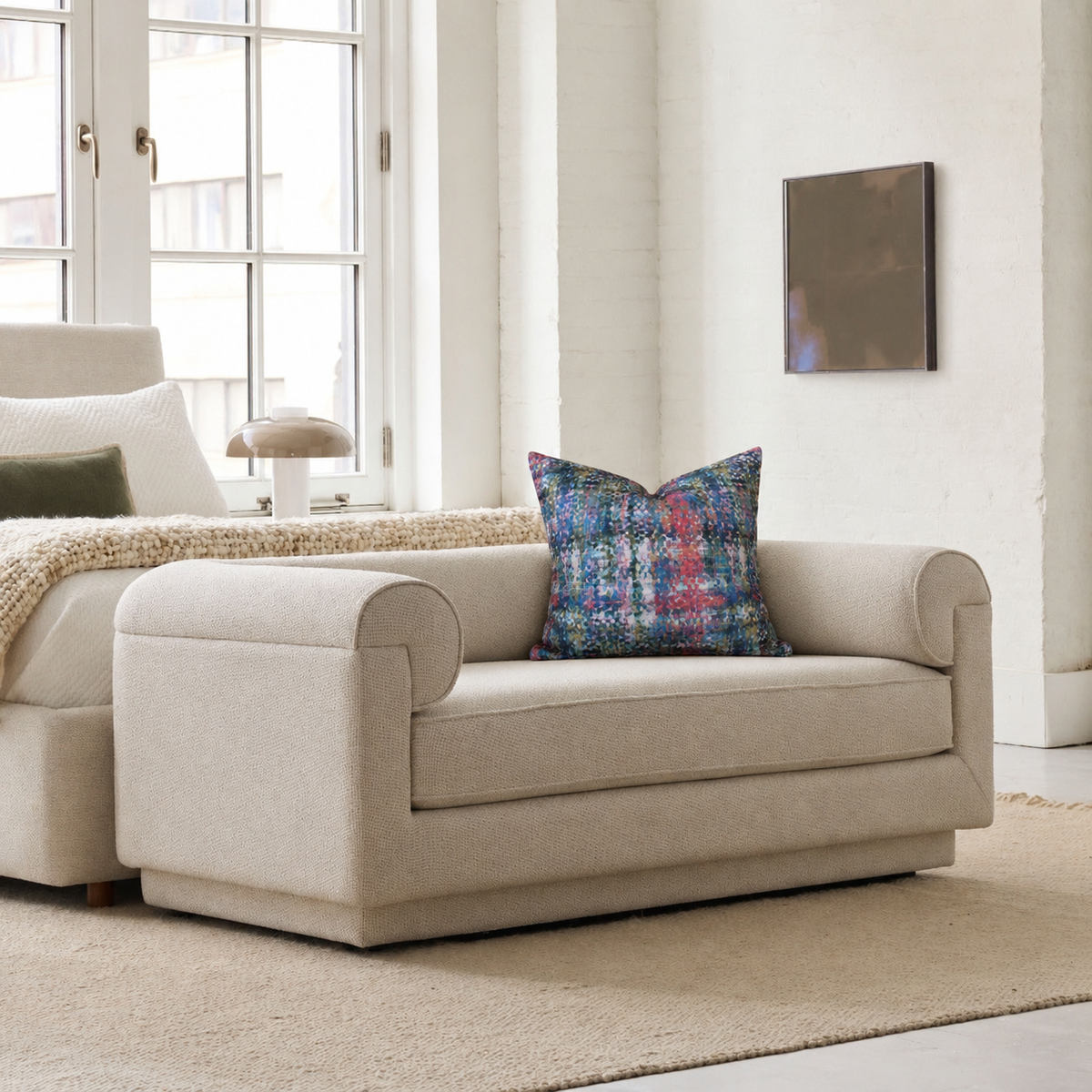 Rectangular Pillow Cover 12" x 20" - Coco 11