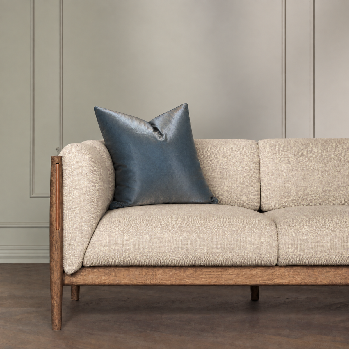Square Pillow Cover 20" x 20" - Sequana - Vert
