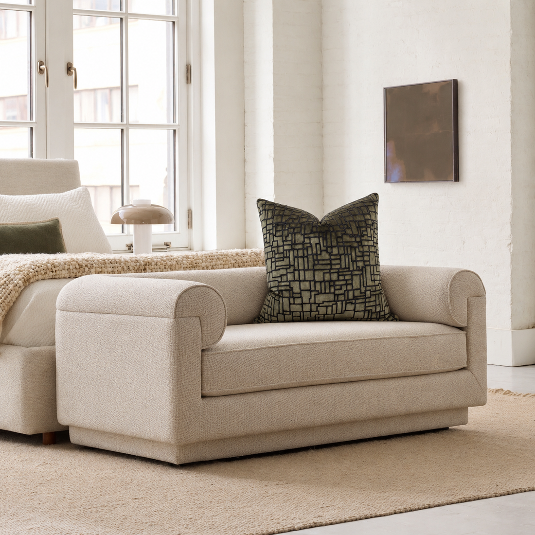 Square Pillow Cover 20" x 20" - Stanza / Jimmy 4